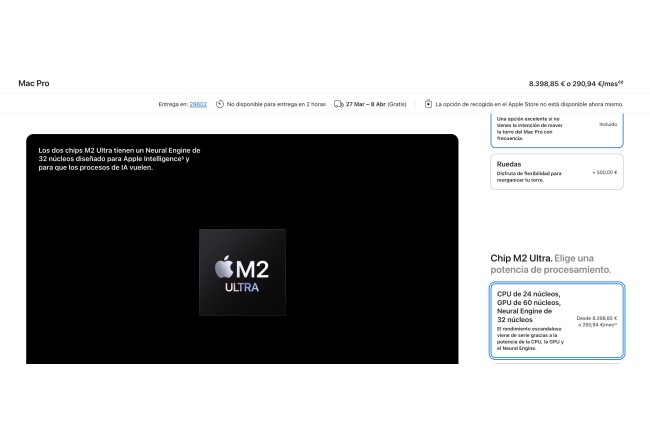 Mac Pro - Chip M2 Ultra  (CPU 24...