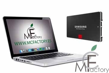 Instalación de disco SSD para MacBook Pro Unibody de 13", 15 o 17 pulgadas"