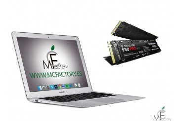 Instalación de disco SSD para MacBook Air de 11" o 13"